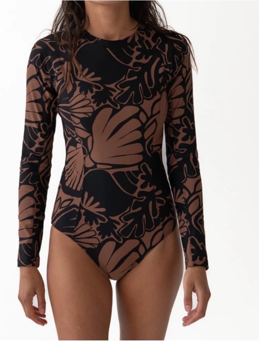 Salted ZIP BACK SURF SUIT COCO SHELL